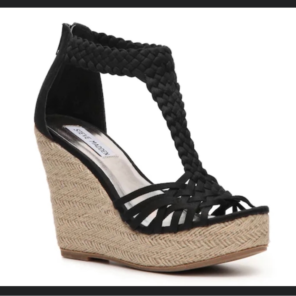Steve Madden Rise Wedge Sandal 8.5